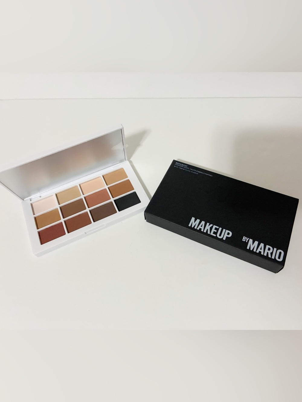 🌸 MAKEUP BY MARIO Master Matte Eyeshadow Palette Pro All-Matte 12 Shade
